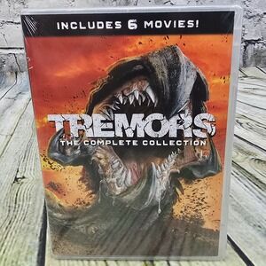 Tremors The Complete Collection DVD 6 Movie Film Kevin Bacon Factory Sealed NEW